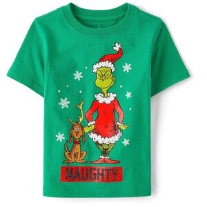 NWT The Grinch Naughty toddler tshirt